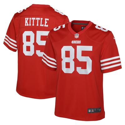 San Francisco 49ers Nike Game Heimtrikot - scharlachRöt - George Kittle - Jugendliche Image