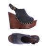Jeffrey Campbell Damen Pumps, Gr. 39, schwarz, Leder