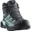 Wanderschuh SALOMON "X ULTRA 360 MID GORE-TEX W", Gr. 42, turbulence, carbon, tourmaline, Synthetik, Textil, sportlich, Schuhe, wasserdicht