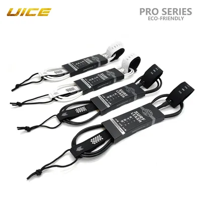 PRO SERIES Surf Leash SUP Board Surfboard Leash Non-Slip Surf Leg Rope Upgrade TPU Double Stainless