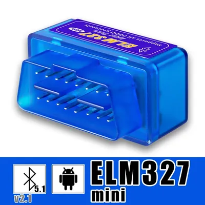 Eml327 V2.1 Bluetooth 5.1 For Android OBD 2 Mini Car Diagnostic-Tool Scanner Code Support Smart Scan