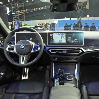 Tempered glass screen protector film For BMW i4 eDrive40 M50 2022 2023 12.3 inch Car infotainment