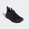 Wanderschuh ADIDAS TERREX "TERREX FREE HIKER 2.0 LOW", Gr. 45, schwarz (core schwarz, core schwarz, grau four), Synthetik, Textil, sportlich, Schuhe