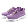Sneaker LASCANA, Damen, Gr. 40, lila (flieder), Obermaterial: 100% Textilmaterial. Futter: 100% Textilmaterial. Decksohle: 100% Textilmaterial. Laufsohle: 100% Synthetik, unifarben, Glitzer, feminin, Schuhe Slip-on-Sneaker, mit modischer...