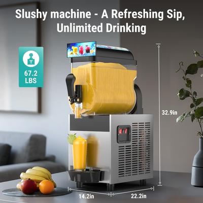 Commercial Slushy Machine Frozen Drink Margarita Smoothie Ice Cream Makers