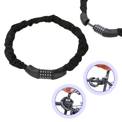 TEMU Bicycle Lock Bicycle Combination Lock Safety Lock 90cm/120cm Image