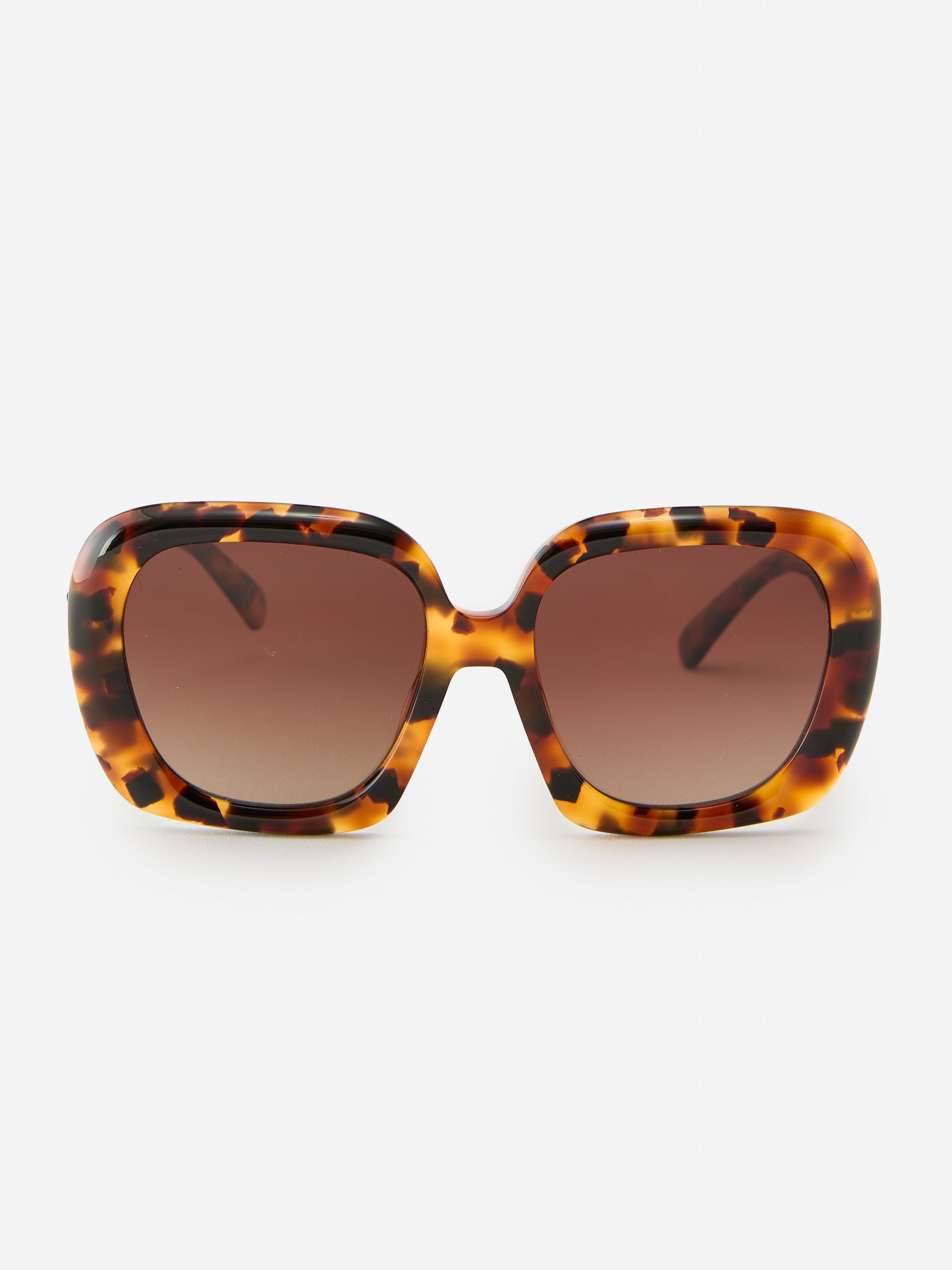 J.McLaughlin Women's Riley Sunglasses in Tortoise Brown