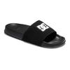 Sandale DC SHOES "DC", Gr. 12(46), schwarz-weiß (schwarz, schwarz, weiß), Kunstlederobermaterial. EVA für Komfort und Haltbarkeit, Schuhe