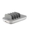 4SMARTS Ladestation ""Ladestation Family Evo 63 W"", grau, B:16,2cm H:8,8cm T:25,7cm, Ladegeräte