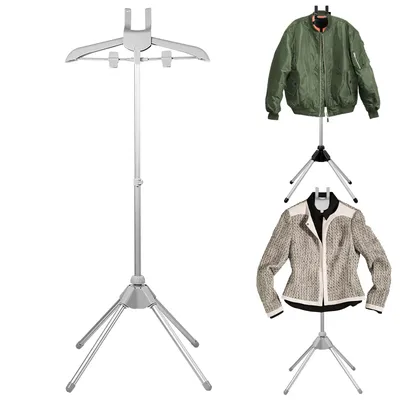 Steamer Stand Telescopic Garment Steamer Rack Height Adjustable Foldable Portable Standing Garment