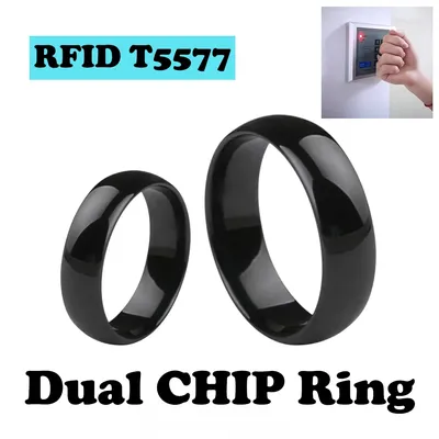 T5577 Rewritable Smart Ring RFID Clone Badge EM4305 Changeable Duplicator Token 125KHz Copy Tag