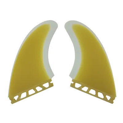 2 Fins UPSURF FUTURE MR TWIN FINS Fiberglass High Performance Surfboard Fins Twin Side Fins Single Tabs Surf Quilhas Thruster