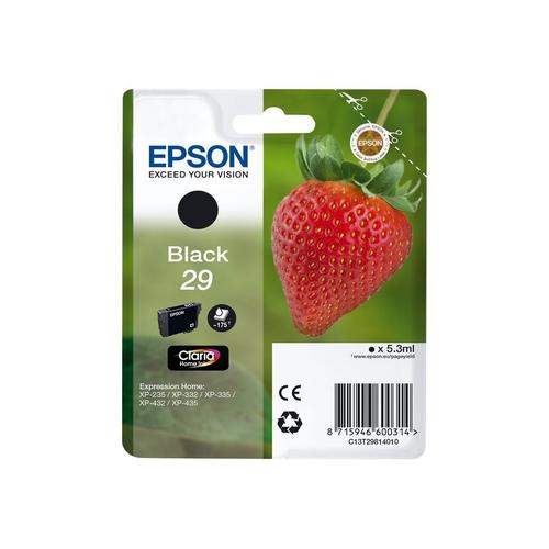 Original Epson C13T29814010 / 29 Druckerpatrone Schwarz