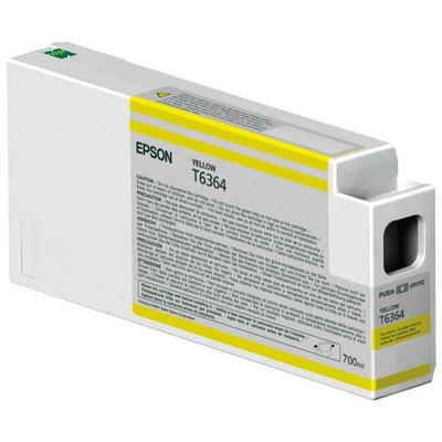 Original Epson C13T636400 / T6364 Druckerpatrone Gelb Image