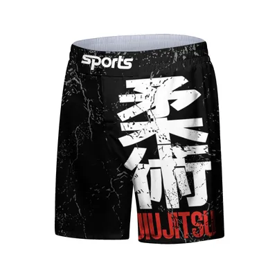 Cody Lundin Guangzhou Sportswear Men Sublimated jiu jitsu Grappling Boxing Shorts BJJ MMA Shorts No