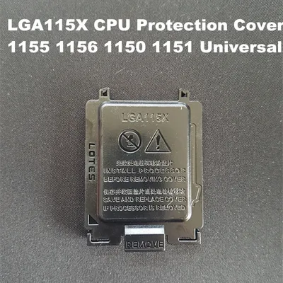 2 /5/10/20Pcs Motherboard CPU Socket Protection Shell Black Cover Universal CPU Protection pin cover