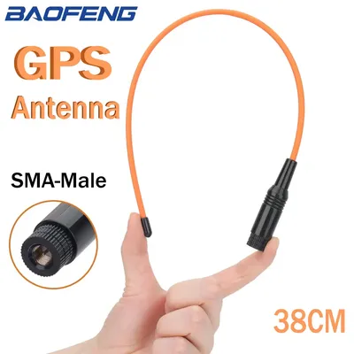 Orange GPS 771-Antennen-Upgrade, 15-Zoll-Peitschenantenne, erweiterte Langstreckenantenne für Garmin GPS Alpha 100 200 Astro 220 320 430