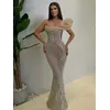2024 frauen Promi Sexy Liebsten Pailletten Diamanten Kristall Sparkly Maxi Lange Kleider Kleid Elegante Abend Party Club Vestido