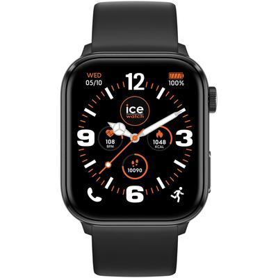 Smartwatch ICE-WATCH "ICE smart 3.0 - 1.78 AMOLED - GPS", schwarz, Smartwatches, Armbanduhr,Damenuhr,Herrenuhr,Silikonarmband,Bluetooth,digital Image