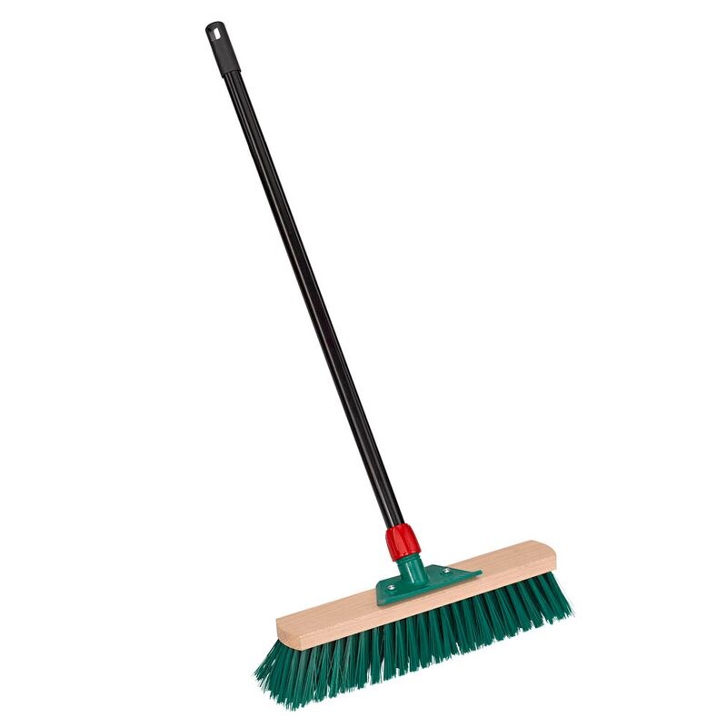 Besen grün Holz 40,0 cm breit Außenbereich Image