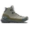 Salewa - Puez Leather Mid PTX - Wanderschuhe 48,5 | EU 48,5 grau/oliv