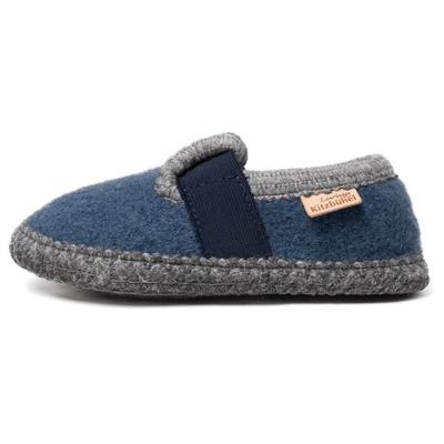 Living Kitzbühel - T-Modell mit Häkelverzierung - Hüttenschuhe 25 | EU 25 blau/grau Image