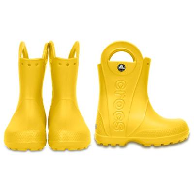 Crocs - Handle It Rain Boot Kids - Gummistiefel 24-25 | EU 24-25 gelb Image