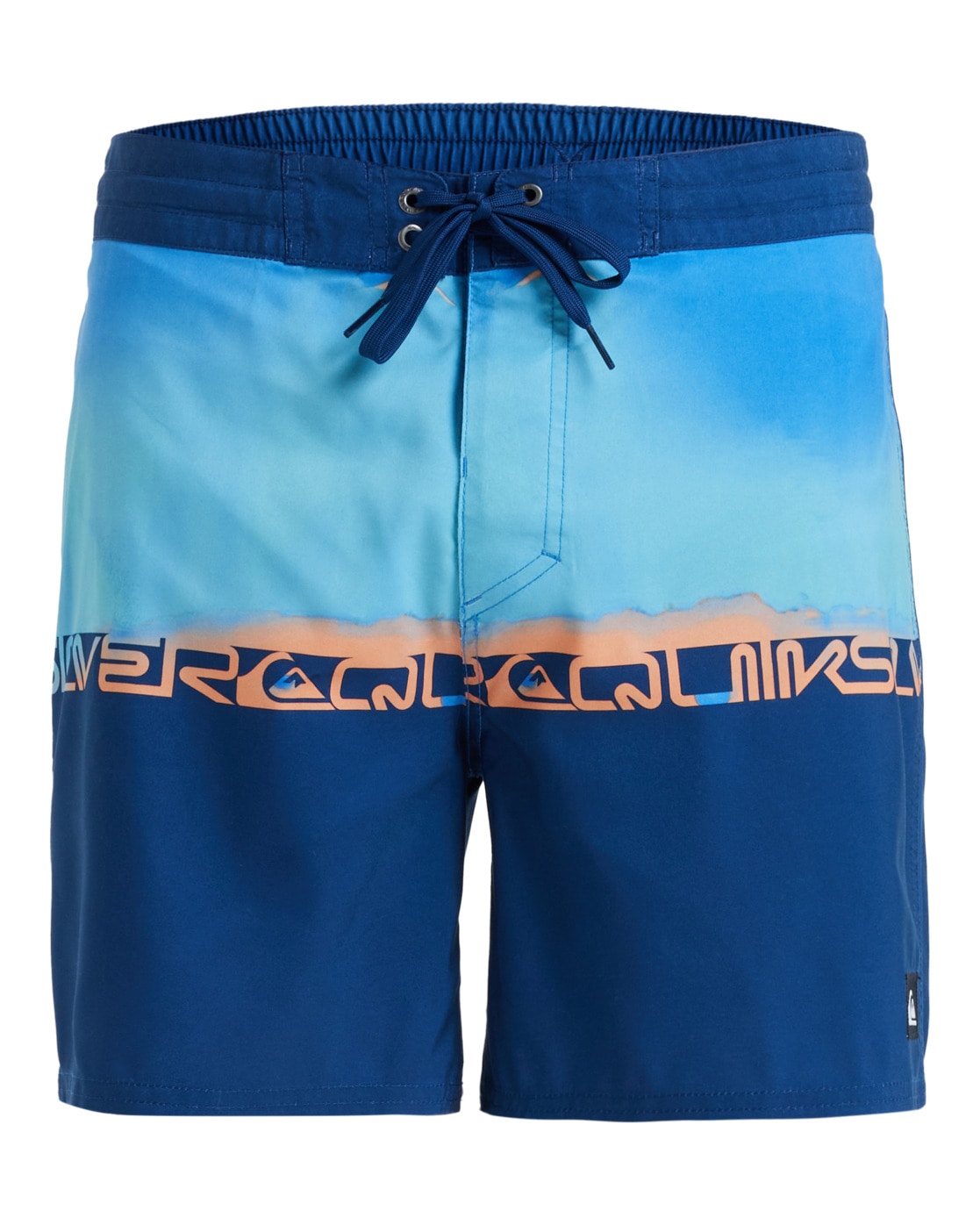 Boardshorts QUIKSILVER "Everyday 16", Herren, Gr. 31SM, blau (nebulas blau wordblock), 100% Polyester, Hosen Image
