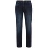 Regular-fit-Jeans CAMEL ACTIVE, Herren, Gr. 33, Länge 32, blau (night blau), Denim/Jeans, Obermaterial: 85% Baumwolle, 13% Polyester, 2% Elasthan, unifarben, casual, regular fit knöchellang, Jeans, mit Leder-Badge