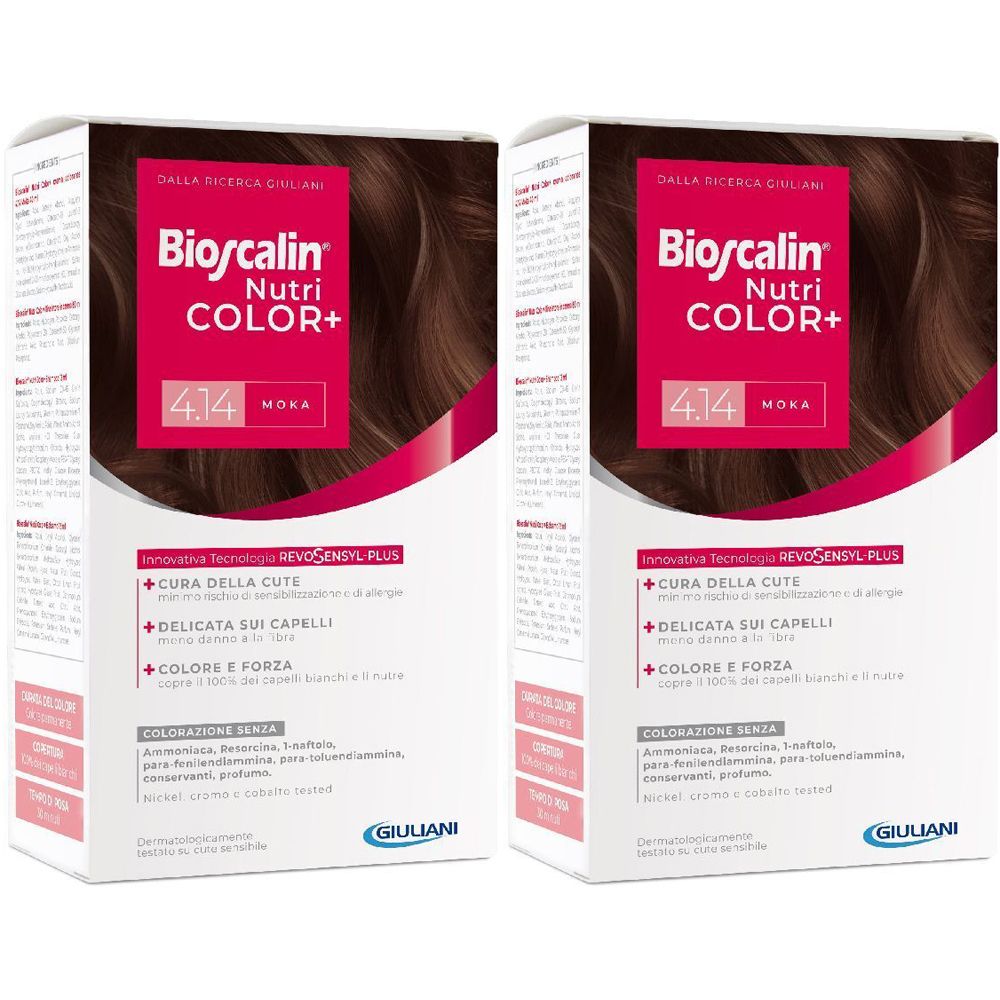 Bioscalin® Nutricolor+ 4.14 Moka 2x1 pz Set