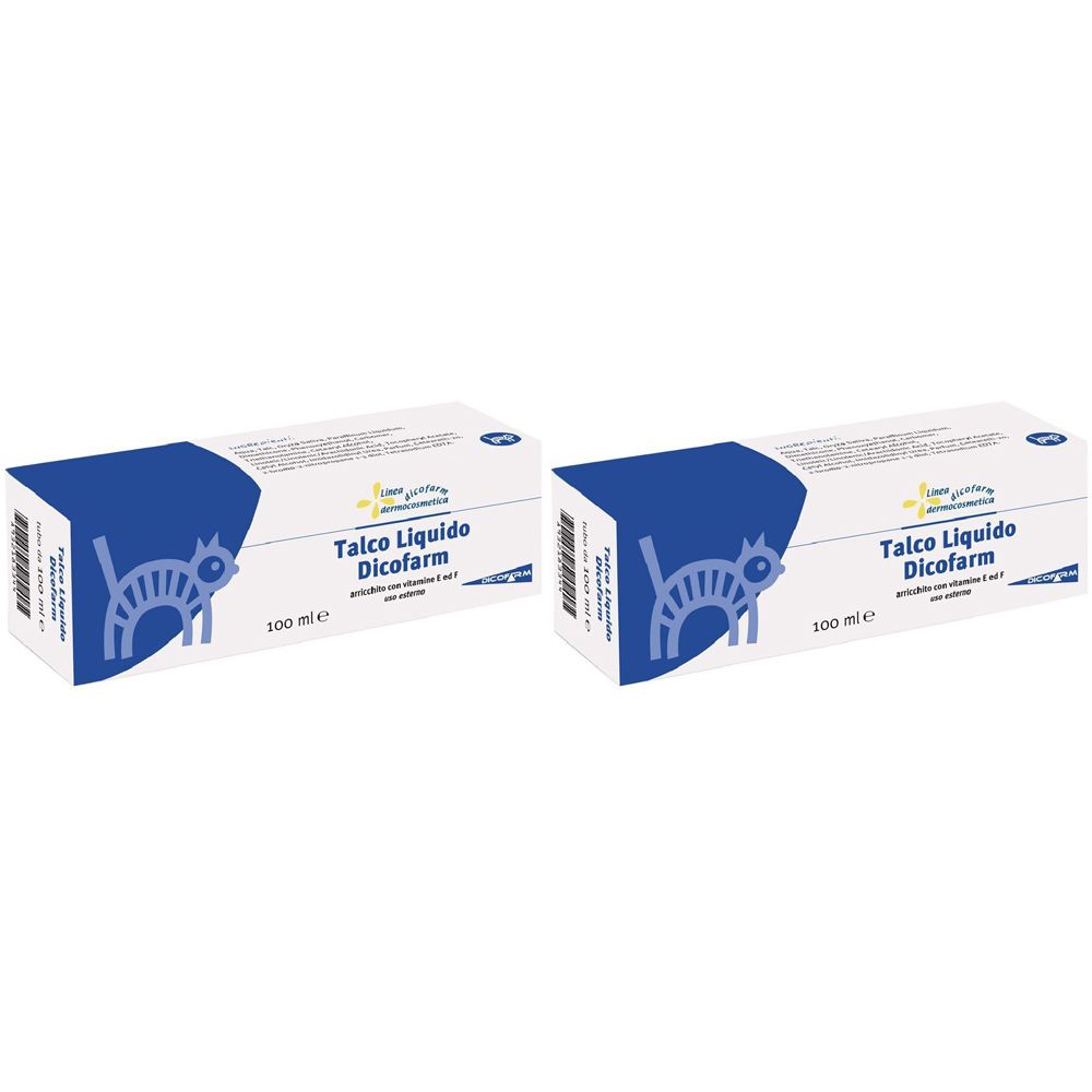Dicofarm Talco Liquido 2x100 ml Pomata