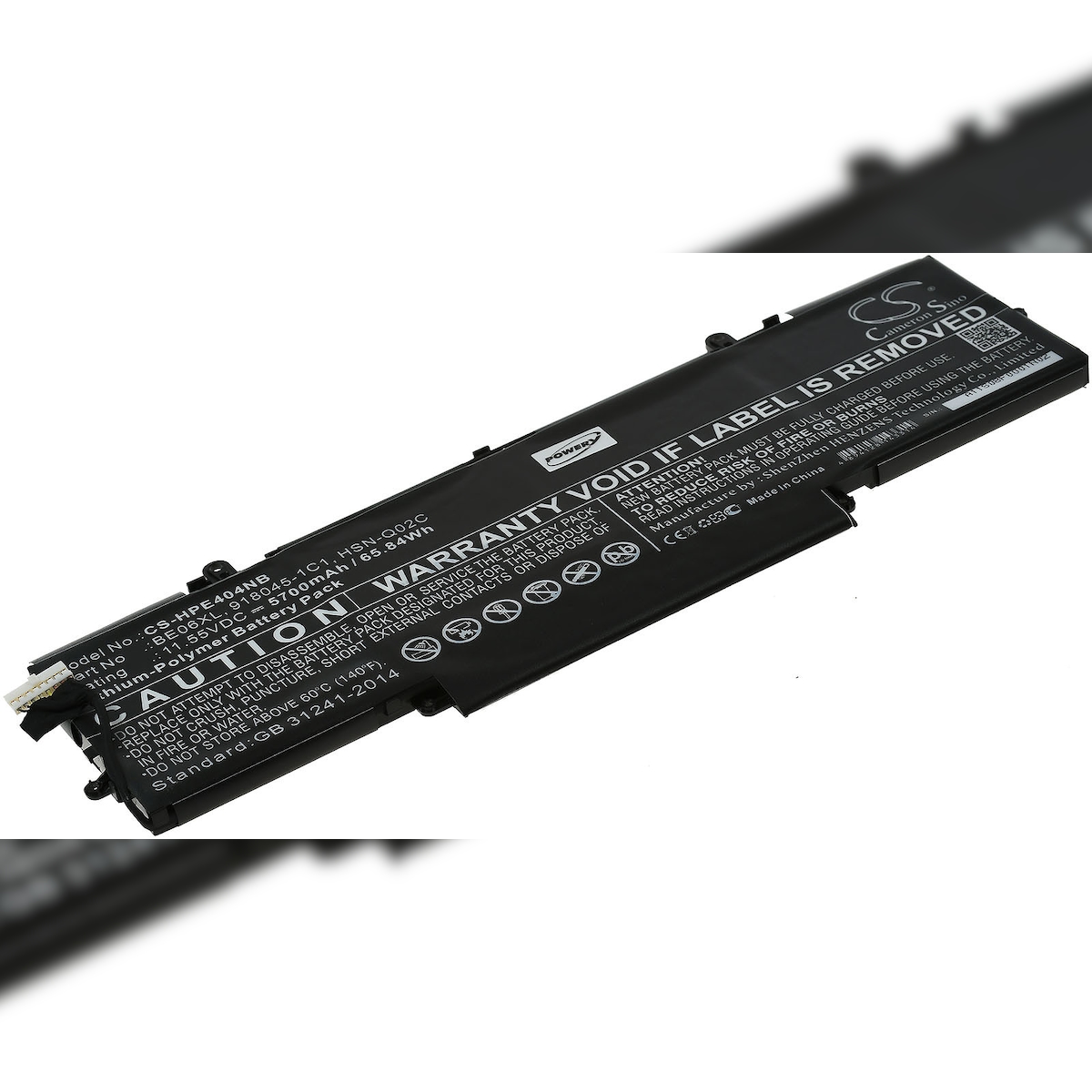 Powery Akku passend für Laptop HP EliteBook 1040 G4 / 1040 G4-2XU40UT / Typ HSTNN-IB7V