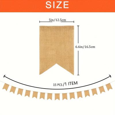 TEMU Customizable Burlap Kit - Decor For , Weddings, & Graduations And Reusable Image