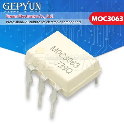 10 Stück moc3063 dip6 dip dip-6 neu und ic Image