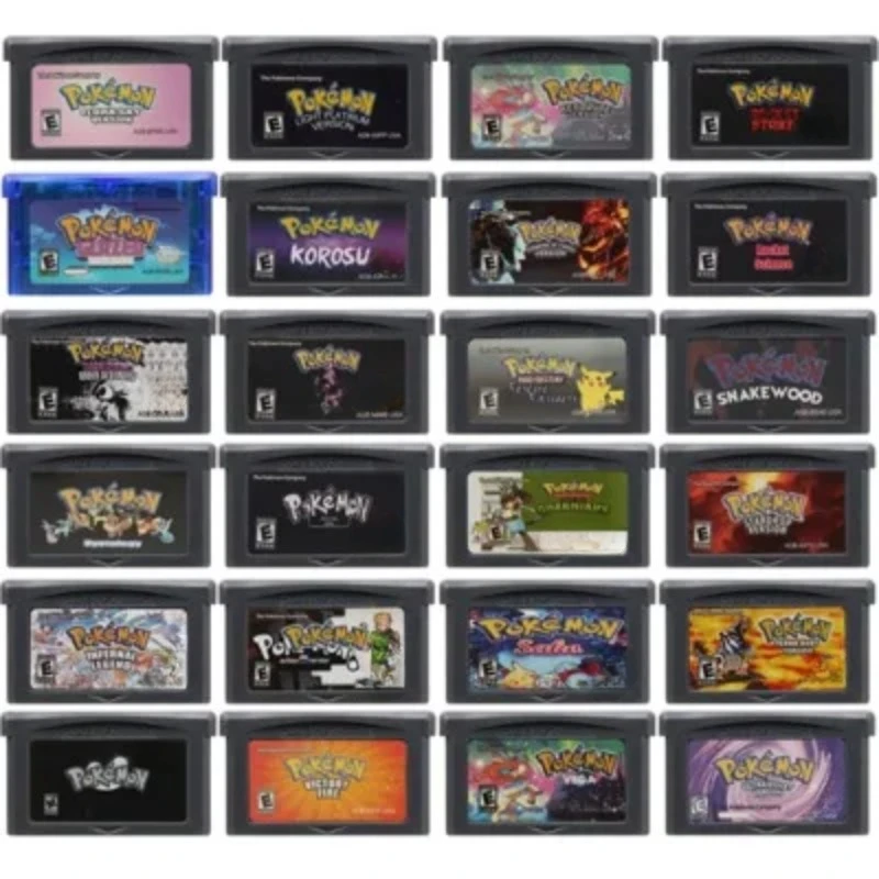 32-bit GBA game cartridge,video game console card,Pokemon series,ultraviolet,icing,Flora Sky Korosu Victory Fire for GBA/ND