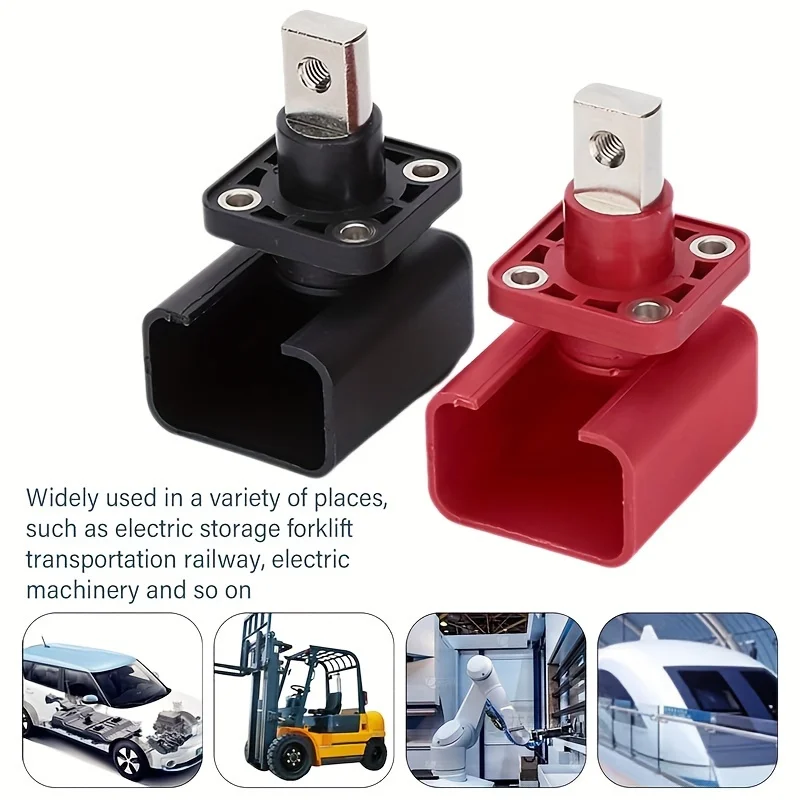 Kupfer-Lithium-Batterie-Anschluss, 120 A/200 A Hochstrom-Anschluss, geeignet für Lithium-Batterien, langlebiger Energie-Fahrzeug-Batterie-Anschluss. Image
