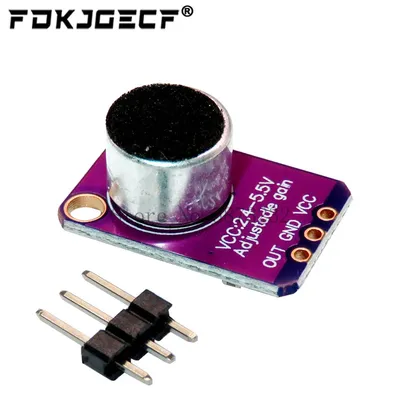 GY-MAX4466 max4466 Elektret-Mikrofon verstärker modul einstellbare Verstärkung aus Gnd Image