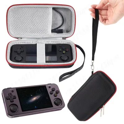 Harte Trage tasche stoß feste tragbare Aufbewahrung tasche Anti-Drop-Reisetasche für anbernic rg35xx Image