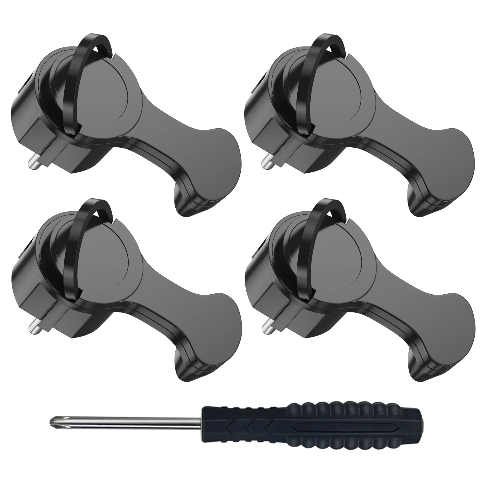 4 stücke Männlich Weiblich Stecker EU Power Stecker Ersatz Wiederaufdrahtbare Schuko Adapter Steckdose Verlängerung Kabel Französisch Deutsch Image