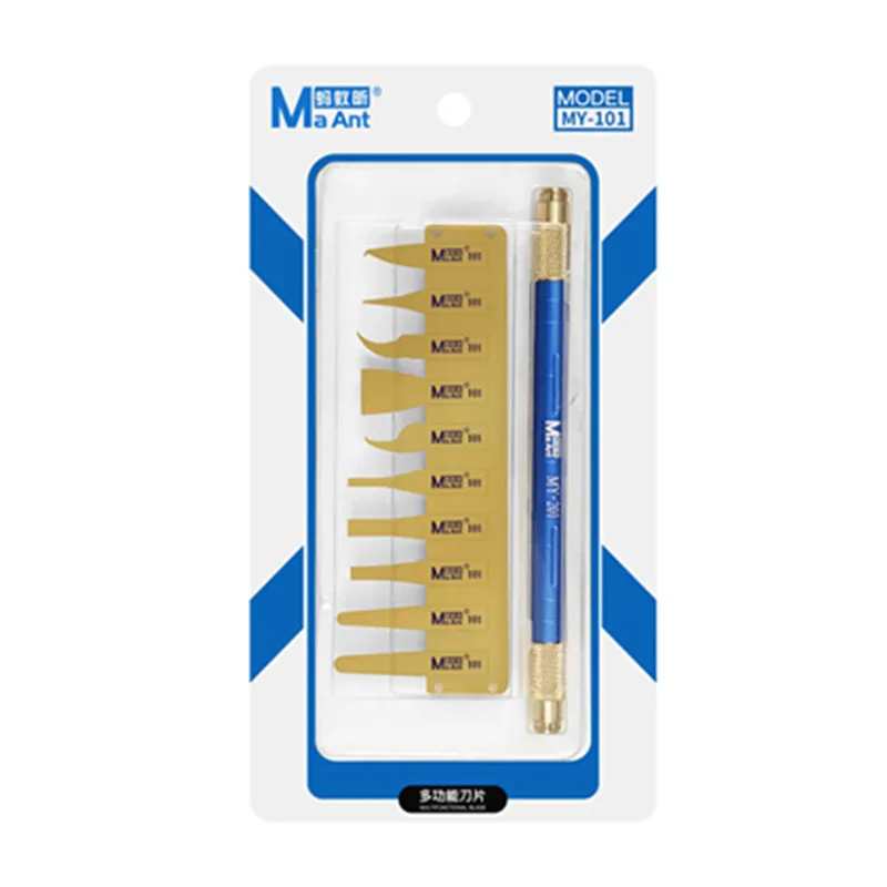 Maant my-101 cpu ic Kleber entfernungs klingenset für die Reparatur von Mobiltelefonen Hoch temperatur beständiges hand poliertes Wartungs messer Image