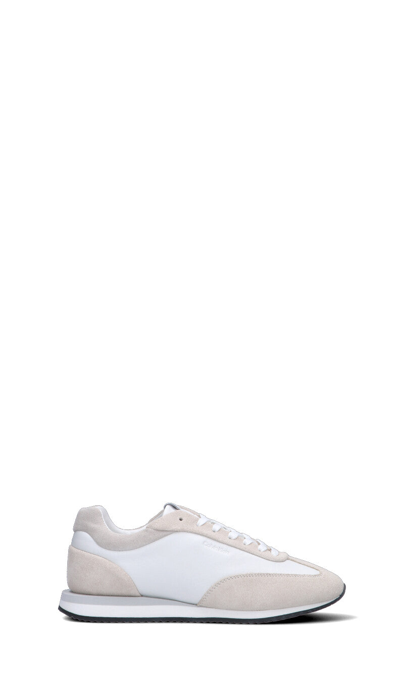 CALVIN KLEIN Sneaker donna bianca in pelle