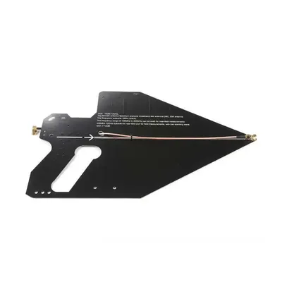 HT8 Log-periodic Antenna with Handle,100MHz-12GHz,Gain 7-12dBi,50Ω, VSWR≤2,Passive Wideband Antenna