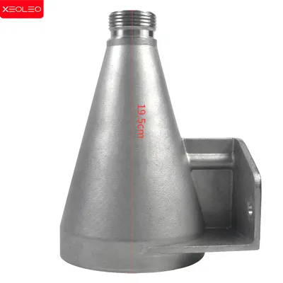 XEOLEO Ice Cream Mixer Hopper 930ML Ice Cream Mixer Cup Stainless Steel Ice Cream Blender Part