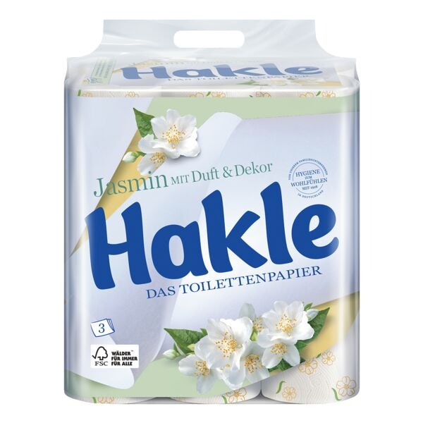 Hakle Toilettenpapier »Jasmin« 3-lagig - 24 Rollen weiß Image
