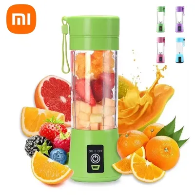Xiaomi Electric Juicer Cup Portable Rechargeable Juicer Cup Milkshake Smoothie Fruit Blender Home