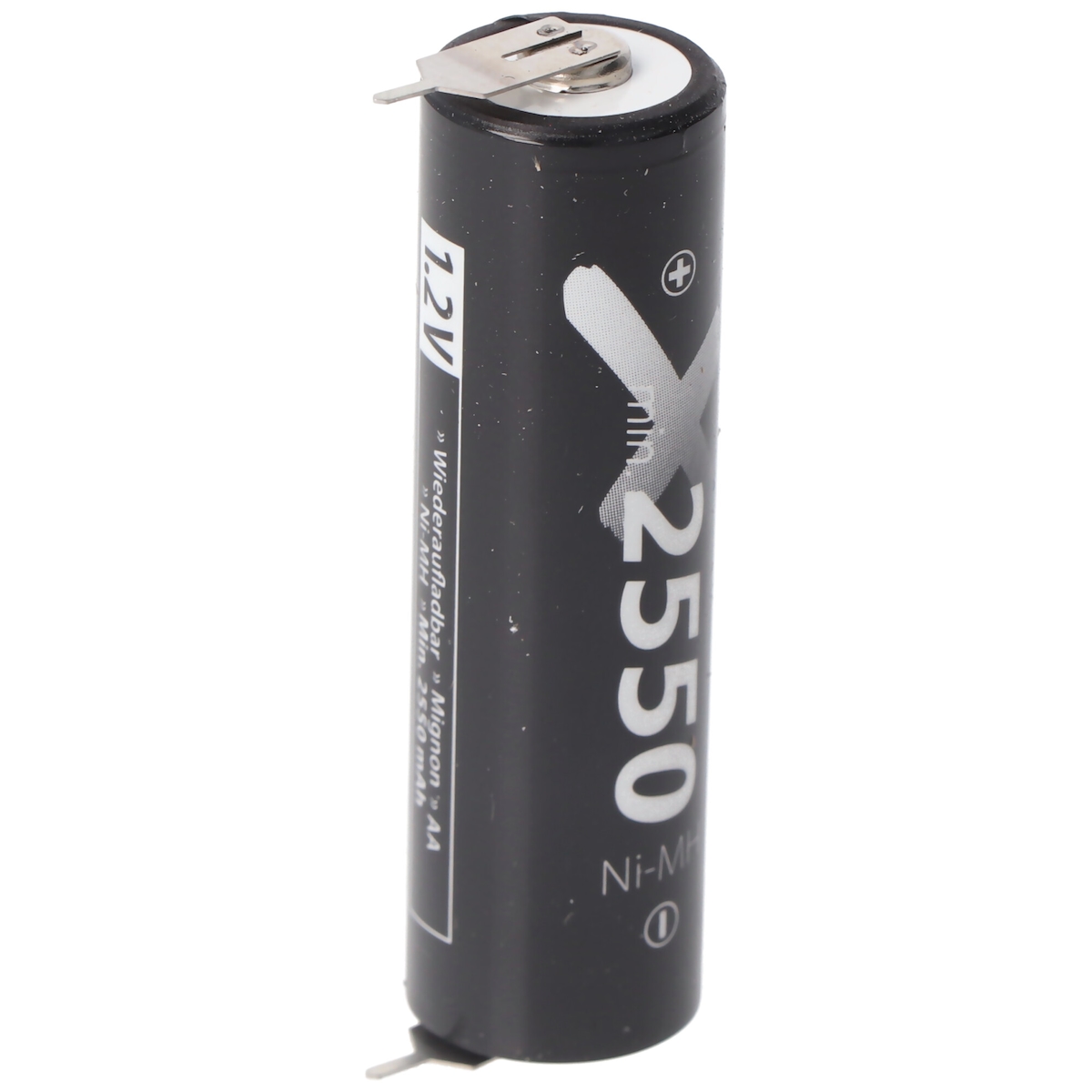 AccuCell Ready2use AA 2500mAh Akku Mignon NiMH mit 1-er Print Image