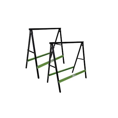 Baumarktplus Klappbock Sägebock Arbeitsbock klappbar 2er Set Traglast 200 kg/Paar Gerüstbock Image