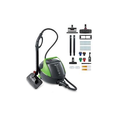Polti Vaporetto Pro 95_Turbo Flexi Zylinder-Dampfreiniger 1100 W Schwarz, Grün Image
