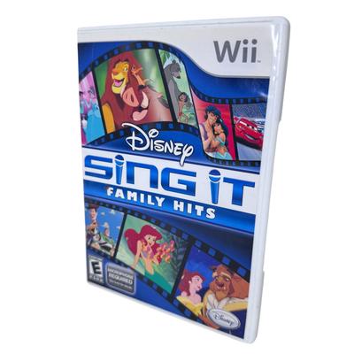 Disney Video Games & Consoles | Disney Sing It: Family Hits Karaoke Video Game (Nintendo Wii | Color: Blue/White | Size: Os