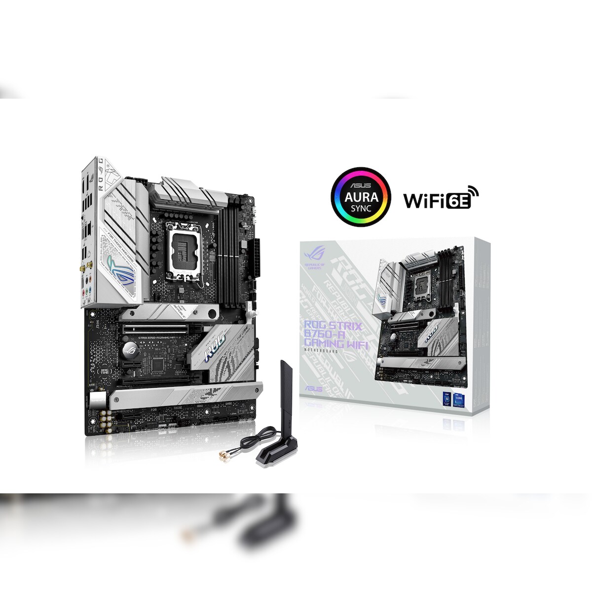 ASUS ROG STRIX B760-A GAMING WIFI Mainboard Sockel Intel LGA 1700 Image